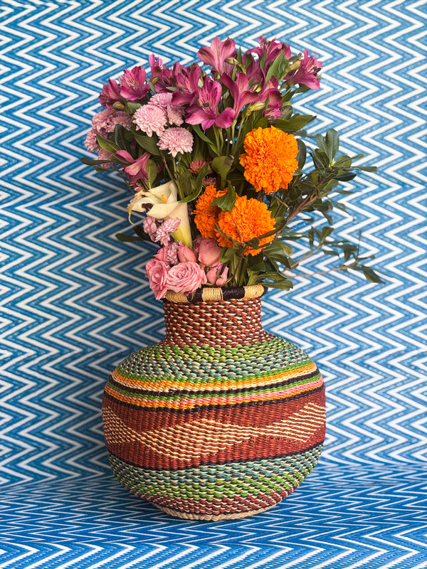 Vaso Decorativo de Bolgatanga