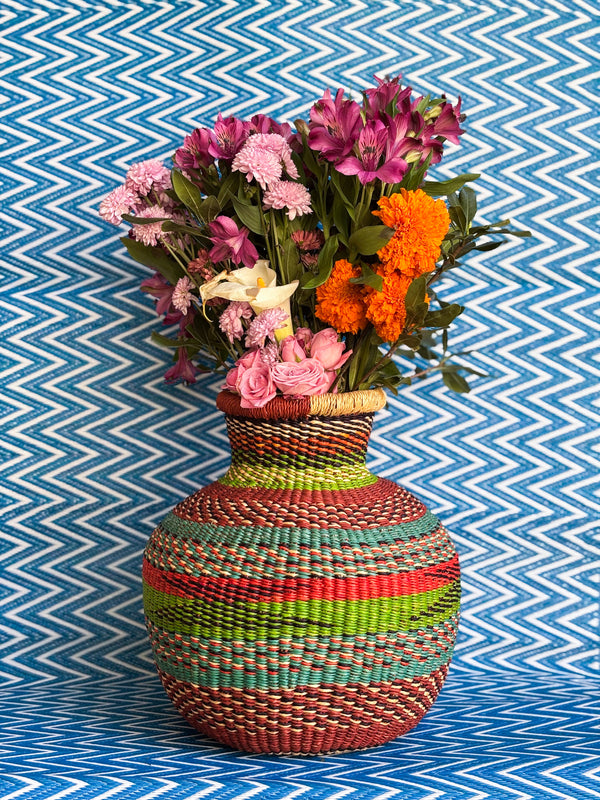 Vaso Decorativo de Bolgatanga