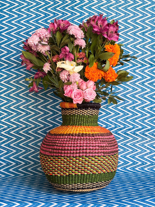 Vaso Decorativo de Bolgatanga