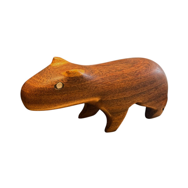 Mini Capivara de Madeira - Mehinako