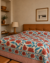 Colcha de Cama Fina Decorativa Indiana