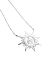 Colar Sol Prata