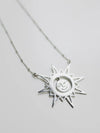 Colar Sol Prata