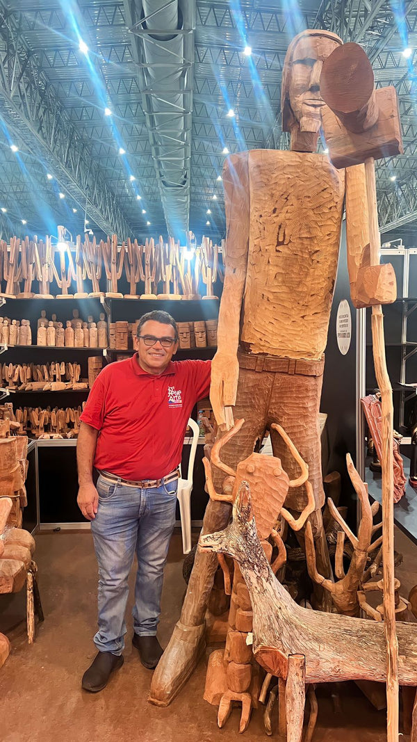Escultura Cabeça - Coleção Fenearte