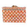 Bolsa de Palha Xadrez
