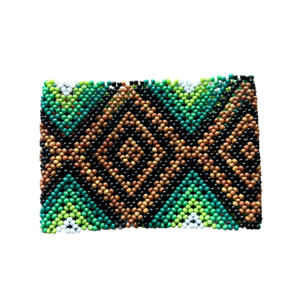Pulseira Kamayurá – Arte Ancestral em Miçangas