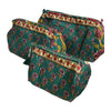 Nécessaire Indiana Kantha Quilt  - Kit com 3