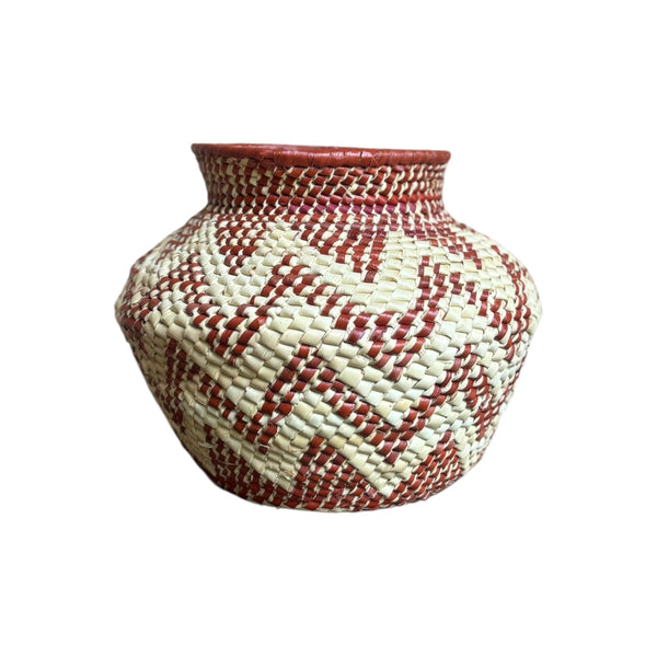 Vaso de Palha de Tucumã M