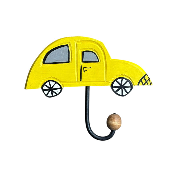 Porta Cabide De Madeira- Carrinho