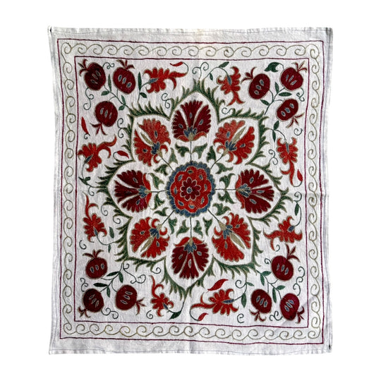 Tecido Bordado Suzani - Uzbequistão