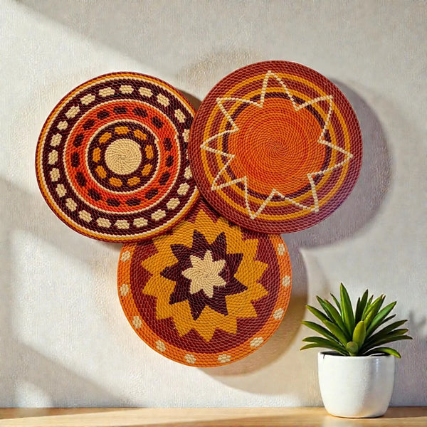 Mandala de Palha de Tucumã - 38cm