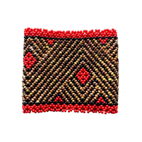 Pulseira Kamayurá – Arte Ancestral em Miçangas