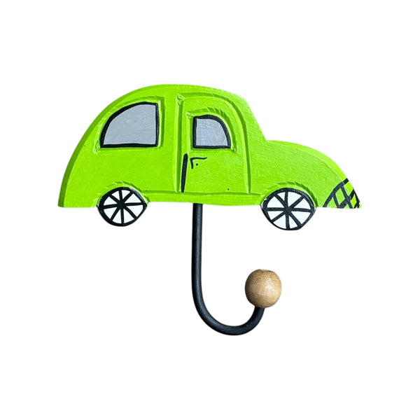 Porta Cabide De Madeira- Carrinho