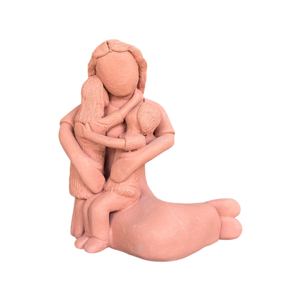 Mãe com seu filho e sua filha - Nildo de Zezinho