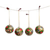Kit 4 Bolas de Natal - Caxemira