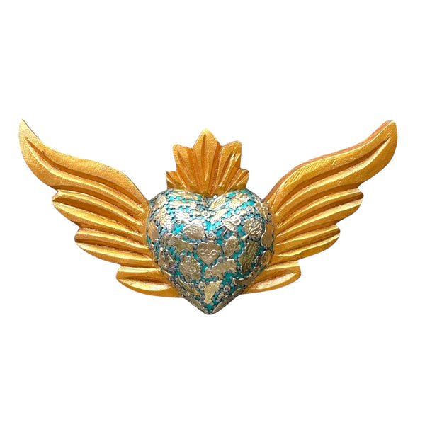 Coração Milagrito Mexicano Asa - G