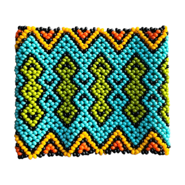 Pulseira Kamayurá – Arte Ancestral em Miçangas