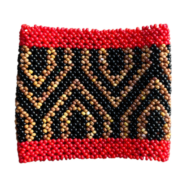 Pulseira Kamayurá – Arte Ancestral em Miçangas