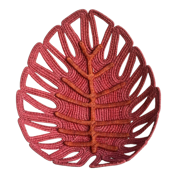 Fruteira Folha GG - Fibra de Tucum