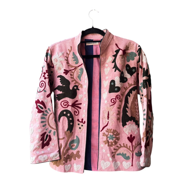 Jaqueta Indiana Bordada Cotton P/M