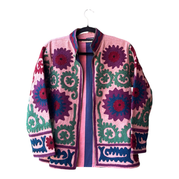 Jaqueta Indiana Bordada Cotton P/M