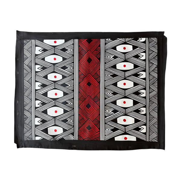 Pintura Indígena Waxamani Mehinako Xingu - 80x60cm