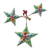 Kit 3 Estrelas de Natal- Caxemira
