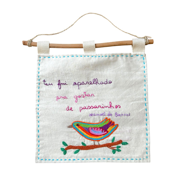 Painel Bordado - Riacho Doce