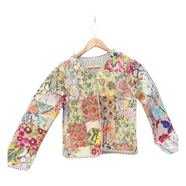 Jaqueta Indiana Suzani Quilted M/G