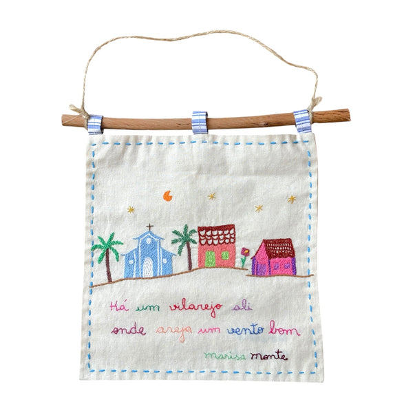 Painel Bordado - Riacho Doce