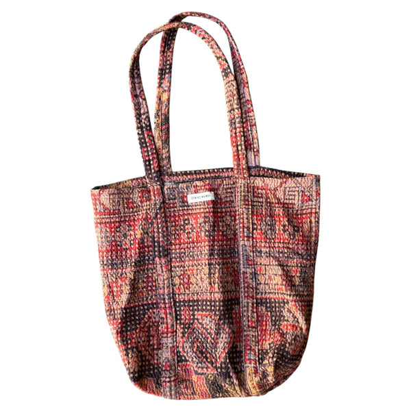 Bolsa Indiana Kantha - Dupla Face