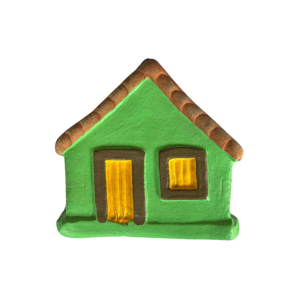 Casinha de Cerâmica M - Artesão Leno