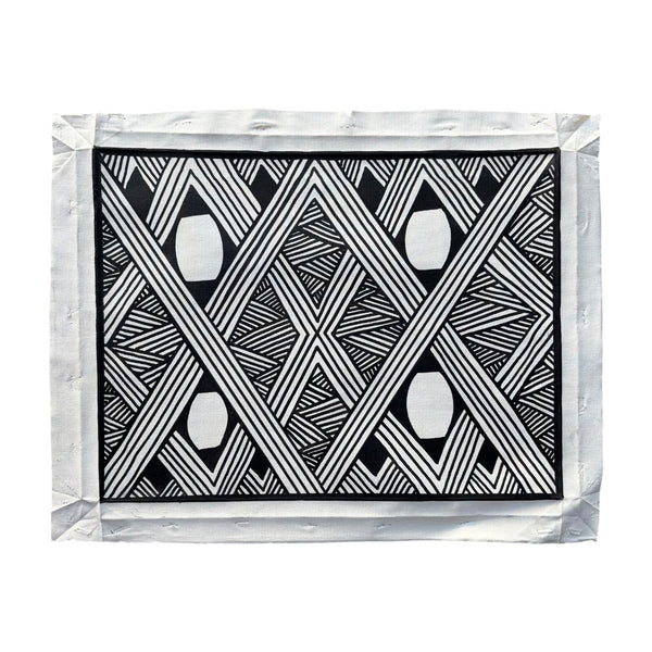 Pintura Indígena Waxamani Mehinako Xingu - 40x30