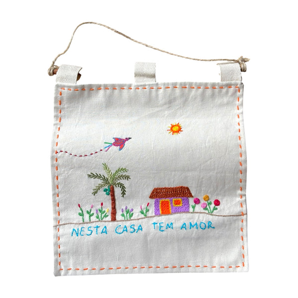 Painel Bordado - Riacho Doce