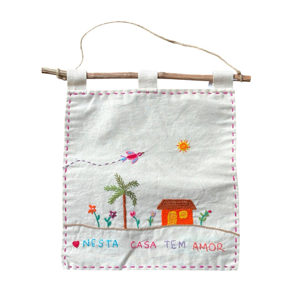 Painel Bordado - Riacho Doce