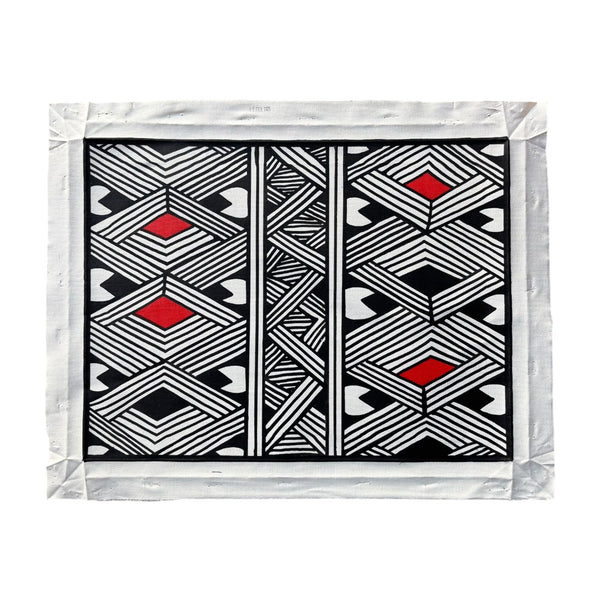 Pintura Indígena Waxamani Mehinako Xingu - 40x30