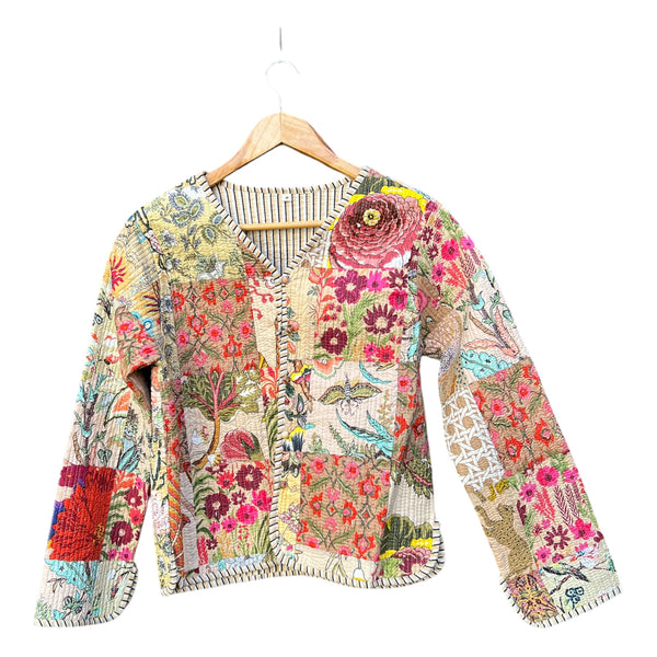Jaqueta Indiana Suzani Quilted M/G