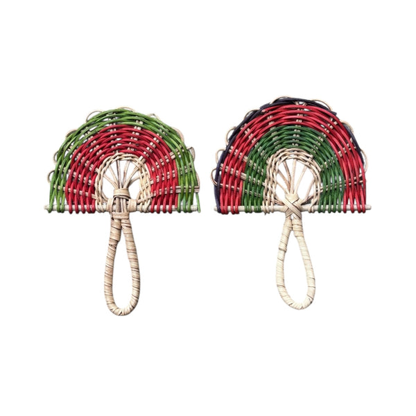 Kit 2 Mini Leques Amazônicos