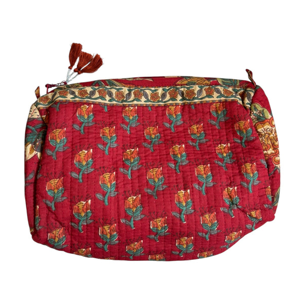 Nécessaire Indiana Kantha Quilt  - Kit com 3