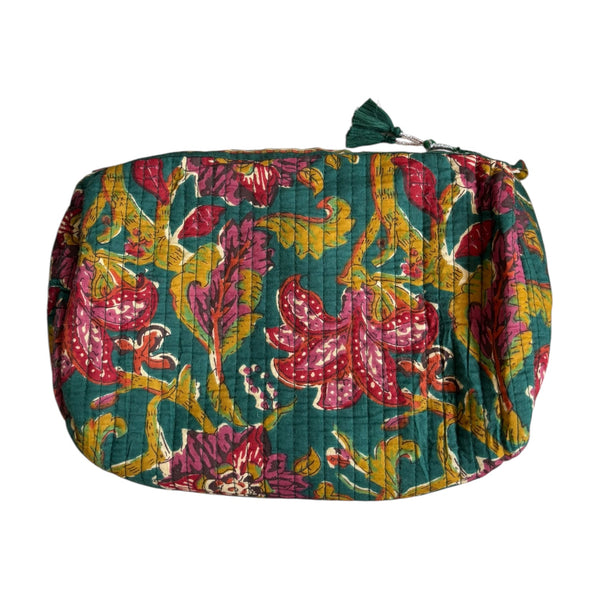 Nécessaire Indiana Kantha Quilt  - Kit com 3