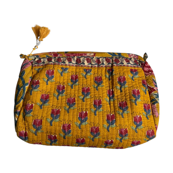 Nécessaire Indiana Kantha Quilt  - Kit com 3
