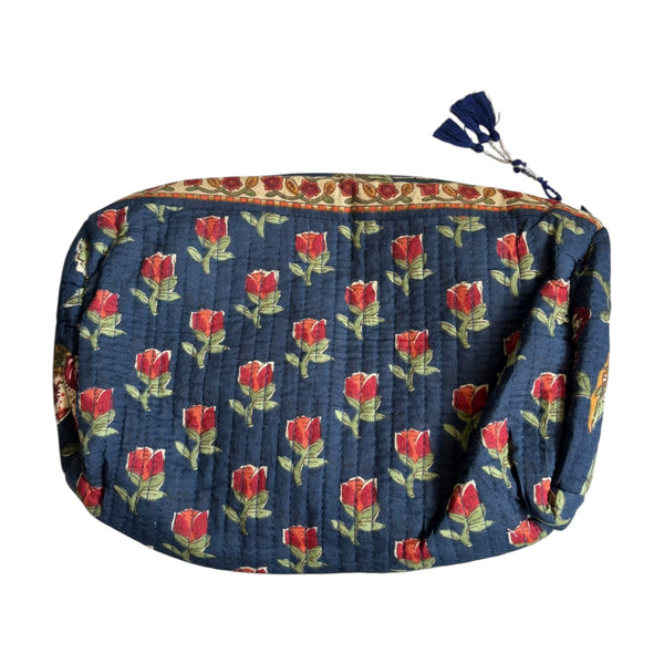 Nécessaire Indiana Kantha Quilt  - Kit com 3
