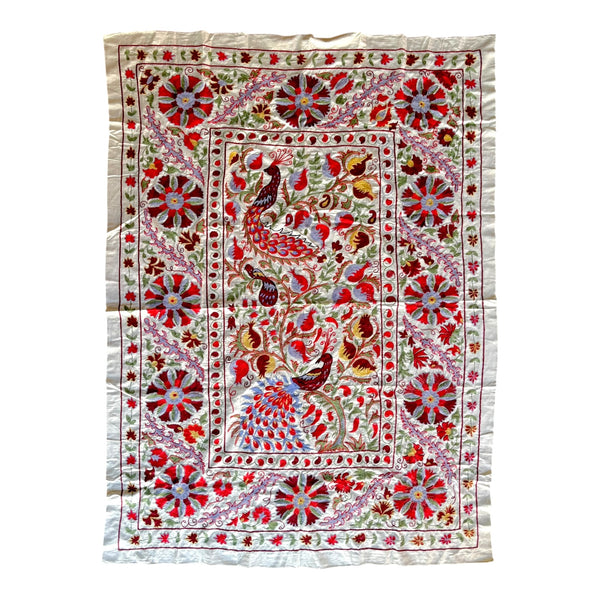 Tecido Bordado Suzani - Uzbequistão