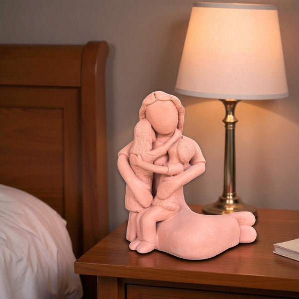 Mãe com seu filho e sua filha - Nildo de Zezinho