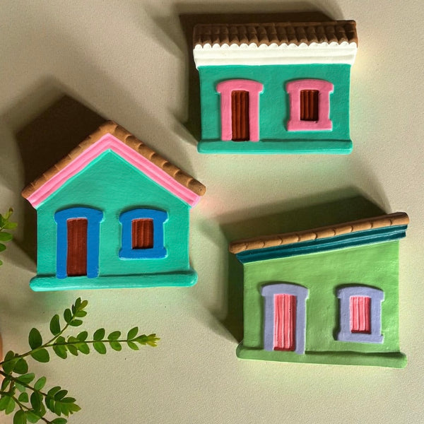 Casinha de Cerâmica G - Artesão Leno