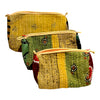 Nécessaire Indiana Kantha Quilt  - Kit com 3