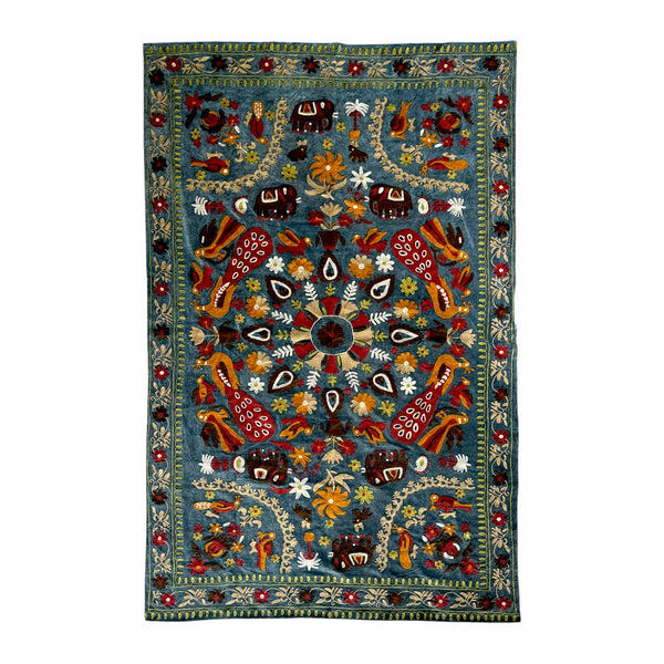 Tecido Indiano Suzani - Peça Única