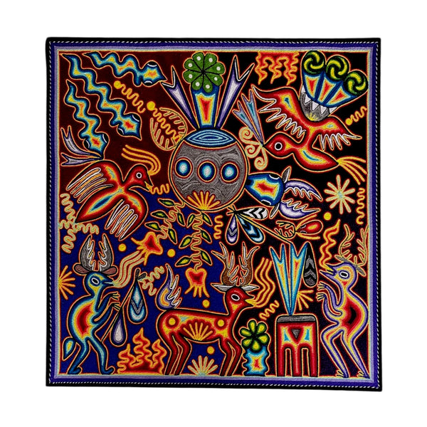 Quadro Huichol – Deuses Ancestrais