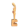 Caneta Escultura Mulher Grávida - Mestre Elias José