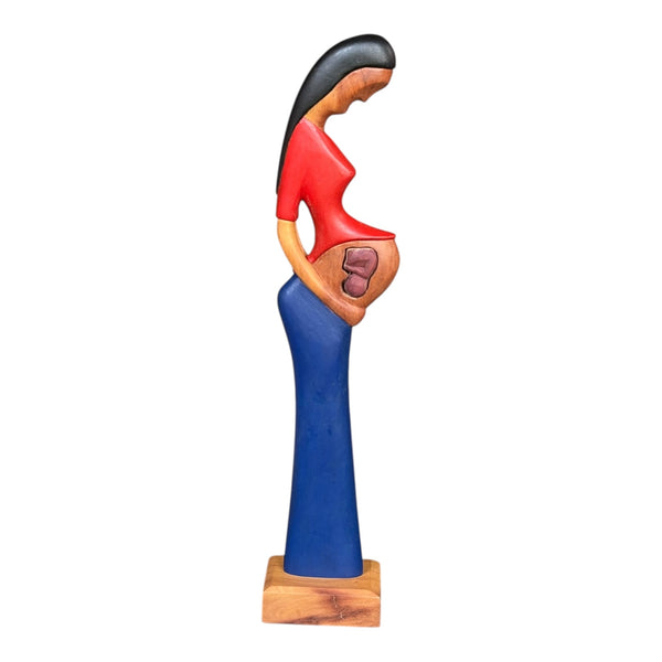 Escultura Mulher Grávida - Mestre Elias José